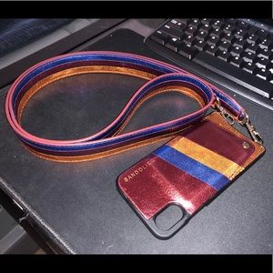 Bandolier - Iphone X - crossbody wallet case